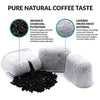 Nispira Water Charcoal Filter for BrewSense Drip Braun BRSC004, KF7175, KF7150BK, KF7155BK, Coffee Maker