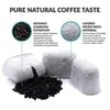 Nispira 12 Activated Charcoal Water Filters for Braun Coffee Machine Fits: KF7175, KF7150BK, KF7155BK