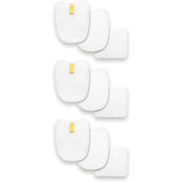 Nispira HV380 Post-Motor Foam Filter Set for Shark DuoClean Zero-M Corded Ultra-Light Vacuum HV381 HV382 HV383 UV380 QS360Q ZS360 ZS361 ZS362 ZS364 XPMFK320 XPSTFH380