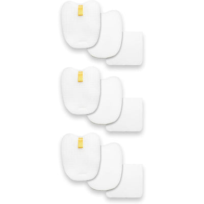Nispira HV380 Post-Motor Foam Filter Set for Shark DuoClean Zero-M Corded Ultra-Light Vacuum HV381 HV382 HV383 UV380 QS360Q ZS360 ZS361 ZS362 ZS364 XPMFK320 XPSTFH380