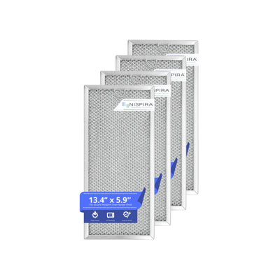 Nispira Air Grease Filters Replace GE microwave range hood WB06X10596