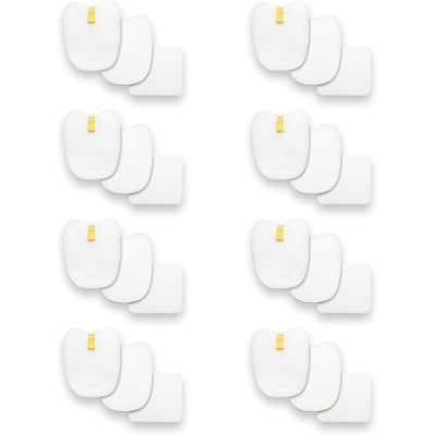 Nispira HV380 Post-Motor Foam Filter Set for Shark DuoClean Zero-M Corded Ultra-Light Vacuum HV381 HV382 HV383 UV380 QS360Q ZS360 ZS361 ZS362 ZS364 XPMFK320 XPSTFH380