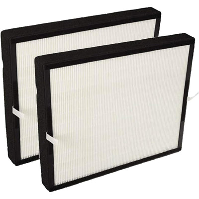 Nispira True HEPA Activated Carbon Air Filter Set Compatible with Air Purifier A350, A375, Part BF25A