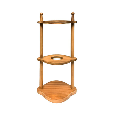 Nispira Cold Brew coffee Maker Ice Coffee Drip Machine with Advanced Slow Drip Technology Borosilicate Glass with Wood Tower, 6-8 Cup, Brown