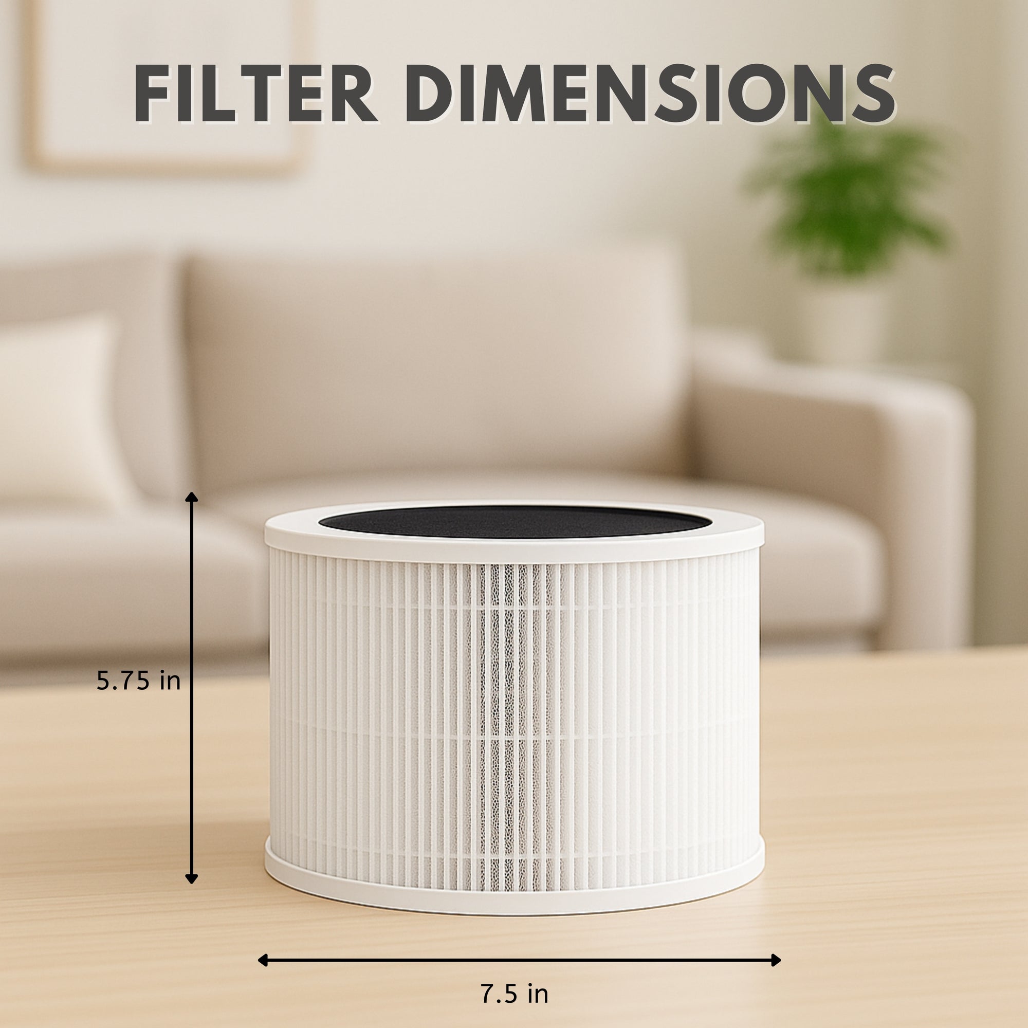 Filtri HEPA 3 In 1 Per Purificatore LEVOIT Core 300/300S/P350 - Confezione Da 2 Pezzi, Ricambio Originale - Foto 6