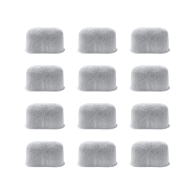 Nispira 12 Activated Charcoal Water Filters for Braun Coffee Machine Fits: KF7175, KF7150BK, KF7155BK