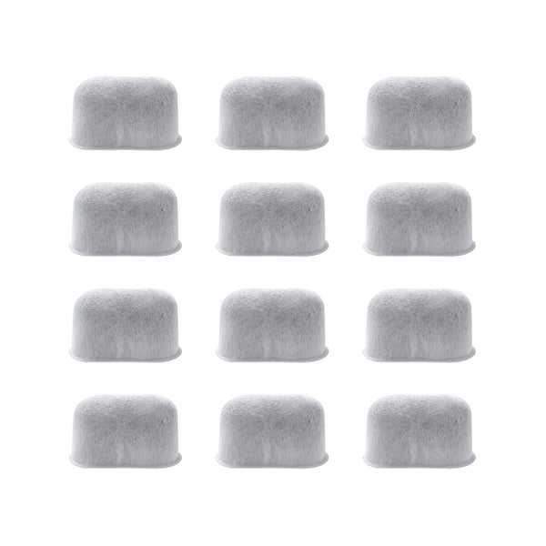 Nispira 12 Activated Charcoal Water Filters for Braun Coffee Machine F