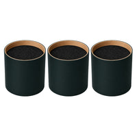 Nispira Replacement Smoke Filters Compatible with von-Splof Personal Smoke Filter Device, Optional Woven Wire Mesh Screen