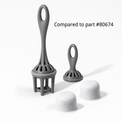 Nispira Activated Charcoal Water Filters Pod Compatible with Hamilton Beach Coffee Maker