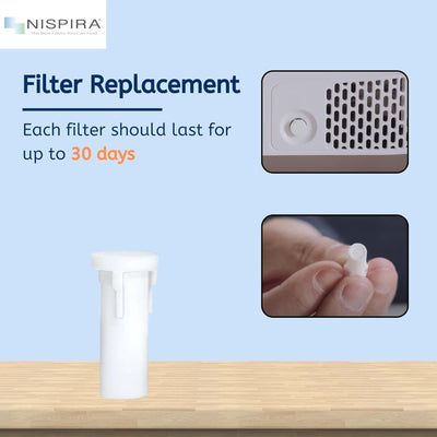 Nispira CPAP Disposable Filter For InnoSpire Inspiration Essense Elegance 626, 929