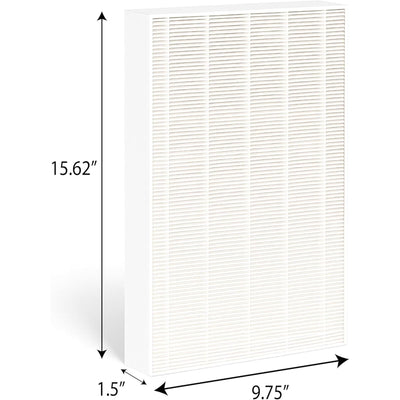 Nispira Premium True HEPA Filter Replacement Compatible with Sharp Air Purifier KC-850U KC850U, Compared to Part FZ-C100HFU