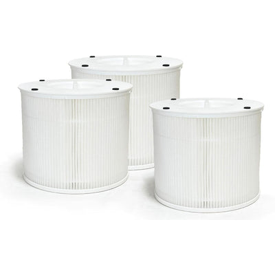 Nispira 12020 2-In-1 True HEPA Filter Replacement Compatible with Clorox Air Purifier Model 11020 & 11021