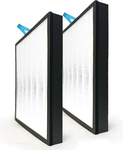 Nispira Vital 200S 2-In-1 True HEPA Filter Replacement Compatible with Levoit Air Purifier Part Vital 200S-RF LRF-V201-YUS | Removes Smoke, Chemical VOCs, Odor, Pet Dander