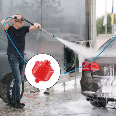 Nispira Disposable Mini Air & Water Spray Gun Filters High-Flow Whirlwind Air Line Filters with Standard 1/4-Inch Threads Compatible with Most Spray Guns & Air Tools