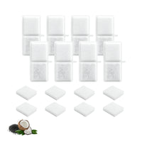 Nispira Cat Water Fountain Filters Compatible with Kastty Battery Operated 108oz/3.2L Pet Fountain, Activated Carbon Replacement Filters