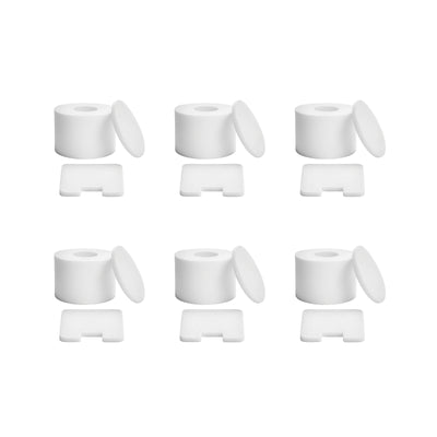 Nispira Foam Filter Set Compatible with Shark NV42 Deluxe Upright Vacuum Cleaner. Compared to Part #XFF36. Fits UV402 UV410, NV36, NV36A, NV42, NV44, NV46, NV46C.