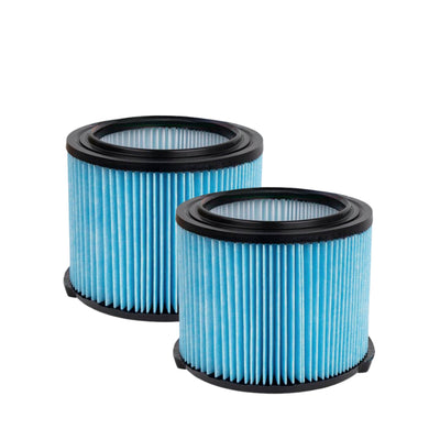 Nispira VF3500 Vacuum Filter Replacement Compatible with Ridgid Wet/Dry Vac 3-Layer Filters WD4050 WD4070 WD4522