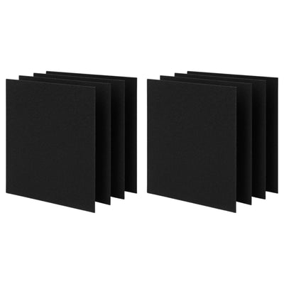 Nispira Activated Charcoal Pre Filter for Fellowes AeraMax 200 Purifier Model 190/200/DB55/DX55 Part 9324101. Pack of 4