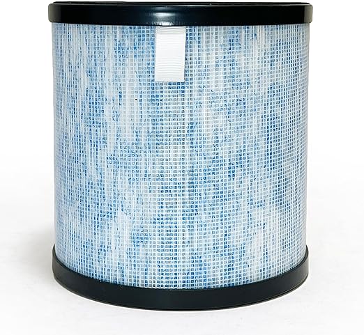 Nispira MJ002h 3-In-1 Activated Carbon True HEPA Filter Replacement For Pomoron Air Purifier MGK21J02 Part MJ002H-RF | Removes Smoke, Chemical VOCs, Odor, Pet Dander