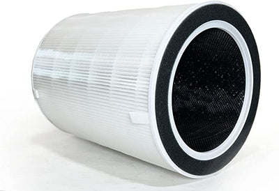 Nispira 3-in-1 True HEPA Activated Carbon Filter Compatible with Hestom Air Purifier NDAP-01 NDAP-02