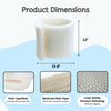 Nispira MAF1 Super Humidifier Wick Filter Replacement for Air-care MA1200, MA1201, MA0950 and Kenmore 14906, 14410, 14411, 15412, 29979, 29980, 29981, 29982.