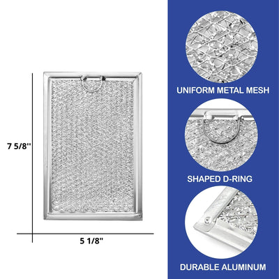Nispira Microwave Hood Grease Filter for Frigidaire 5304464105
