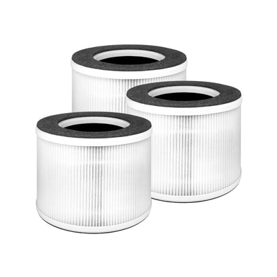 Nispira 3-in-1 HEPA Activated Carbon Filter compatible with Silentnight Air Purifier 42269