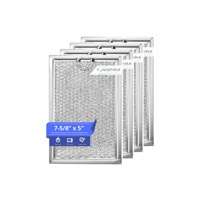 Nispira  Air Grease Filters Replace GE microwave range hood WB06X10309
