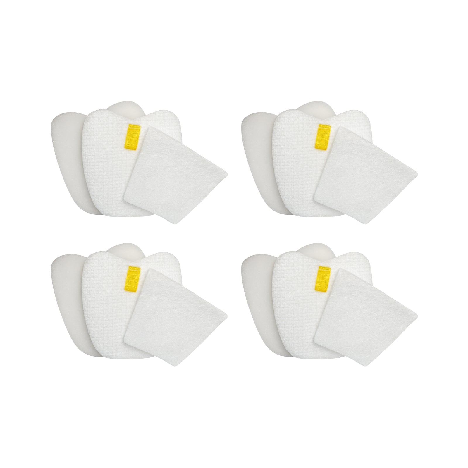 Nispira Pre Motor Foam Felt Filter Replacement For Shark Zero-M Ultra-Light Rocket Corded Stick Vacuum | HV345 ZS350 ZS350C ZS351 ZS351C ZS352 | XPMFK320 1084FTV320