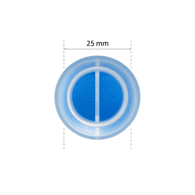 Nispira HME Heat Moisture Exchange Filter In-Line Humidification Solution Unit for CPAP biPAP Machine & Mask, Z1, Z2, Dreamstation