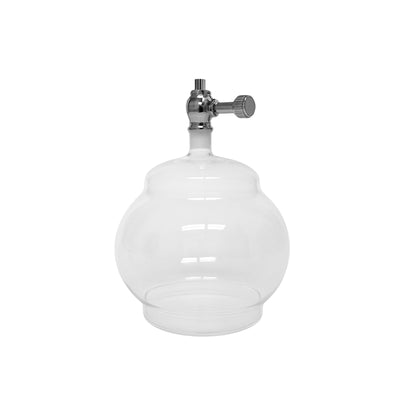 Nispira Cold Brew coffee Maker Ice Coffee Drip Machine with Advanced Slow Drip Technology Borosilicate Glass with Wood Tower, 6-8 Cup, Brown