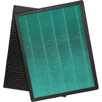 Nispira True HEPA Filter + Activated Carbon Pre Filter Kit Set for Rabbit Air BioGS 2.0 Ultra Quiet Air Purifier SPA- 550A, SPA-625A