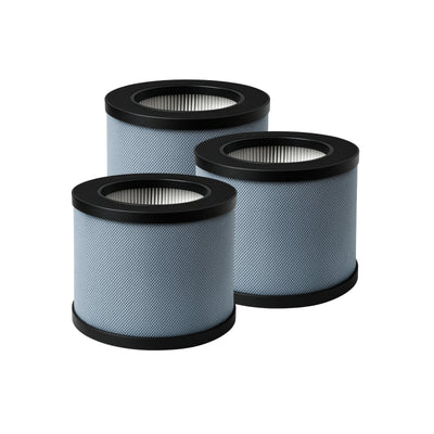 Nispira JH01 3-in-1 HEPA Filter Replacement For Air Purifier AROEVE MK01 MK06, ALROCKET JH01 JH06, Elechomes EPI081 EP1081, Intelabe EPI080 EP1080, Kloudi DH-JH01 DH-JH06, Pomoron MJ001H