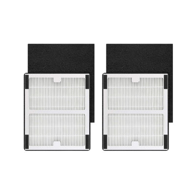 Nispira IAF-H-100B HEPA Carbon B Filter Set Replacement Compatible with Idylis B Air Purifier AC-2125, AC-2126, IAP-10-125, IAP-10-050, IAP-10-150