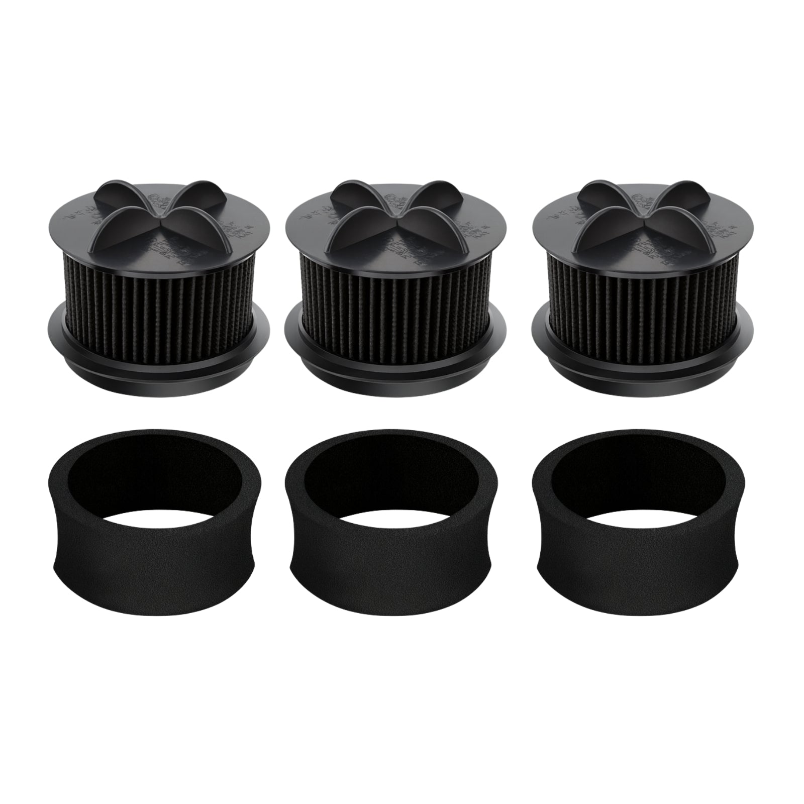 Nispira 2031183 2031085ES 203108532065 32R9 Inner Outer Filter Replacement Compatible with Bissell Style 9, 10, 12 PowerForce Bagless Upright Vacuum