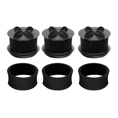 Nispira 2031183 2031085ES 203108532065 32R9 Inner Outer Filter Replacement Compatible with Bissell Style 9, 10, 12 PowerForce Bagless Upright Vacuum