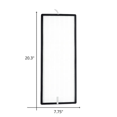 Nispira XL6076UO XL6071 True HEPA Filter Replacement Compatible with Rowenta Intense Pure AIR XL Purifier PU6010, PU6020, PU6081U0, PU6020U2