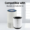 Nispira MAF-03 3-in-1 True HEPA Filter Replacement Compatible with Miko Ibuki L Air Purifier