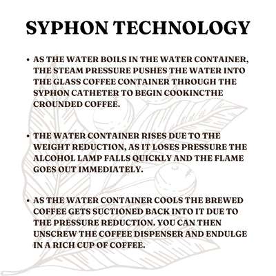 Nispira Vintage Belgium Belgian Royal Balance Syphon Siphon Coffee Maker, Gold