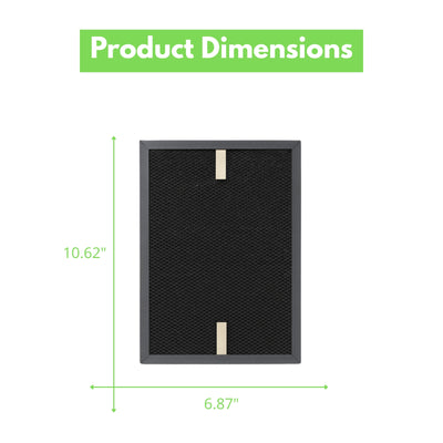 Nispira Acitvated Carbon Filter S for Honeywell HPA3000 HRFSK1 HRFSC1 PowerPlus HPA5000 Insight Series, HRF-R, HRF-A300