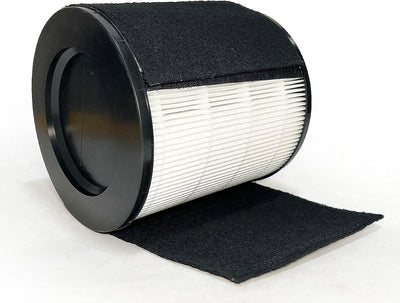 Nispira 2-In-1 True HEPA Activated Carbon Filter Compatible with Air Purifier Tao Tronics TT-AP008