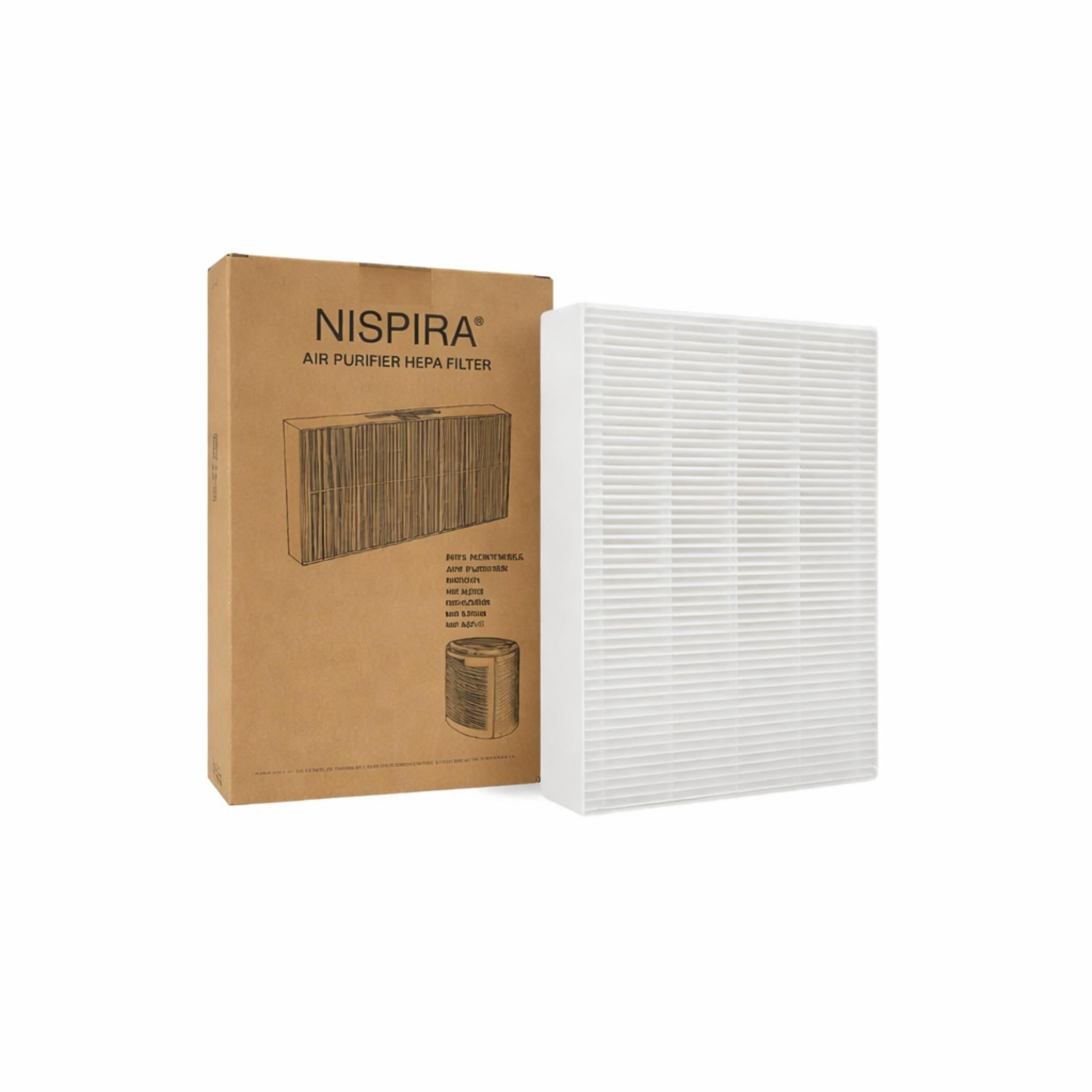 Nispira HEPA Filter Compatible with Honeywell Air Purifier HPA5300 InS
