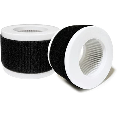 Nispira 2-In-1 True HEPA Filters Compatible with Pro Breeze Mini Air Purifier PB-P02