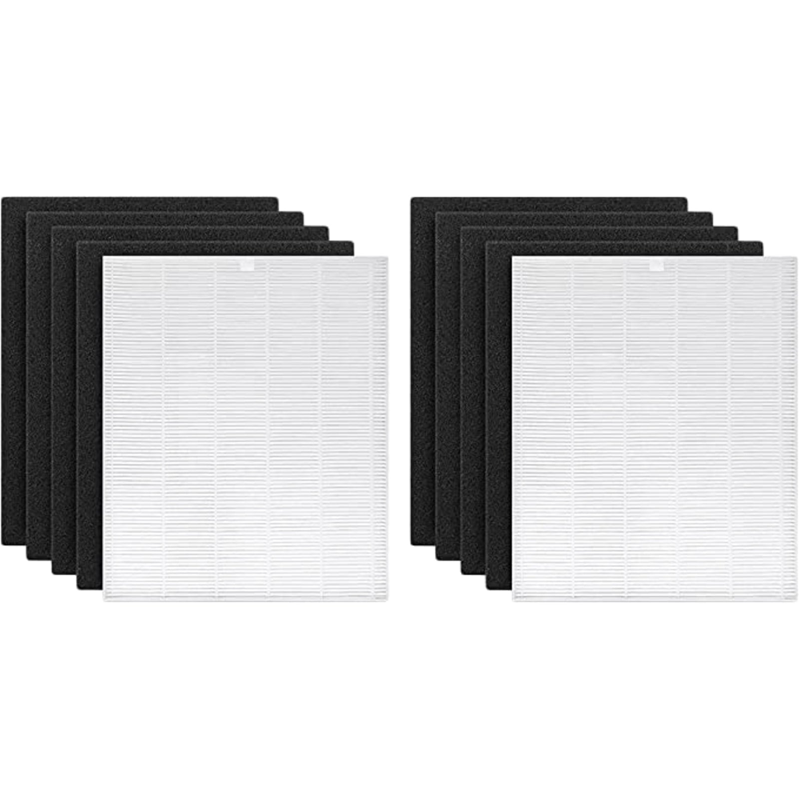 Nispira True HEPA Carbon Replacement Filter for Air Purifier Electrolux EL500 Series Compared to EL024