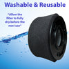 Nispira 2037913 HEPA Foam Filter for Bissell Upright Vacuum Cleaner 9 10 12 Helix PowerGroom CleanView 18M9W, 68C77, Turbo 203-7913, 32R9,1240, 12B1C, 22C1, 32Y7