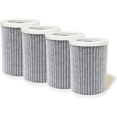 Nispira 3-In-1 True HEPA Activated Carbon Filters for Purezone Portable Mini Air Purifier (PEPERSAP)