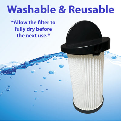 Nispira EV-PMF Premium True HEPA Vacuum Filter Replacement for Eye-Vac Pre-motor Professional