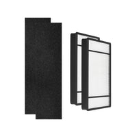 Nispira True HEPA Filter H + Carbon Pre Filter B for HRF-H1 Honeywell Air Purifier HPA050, HPA150, HPA060, HPA160, HHT055, HHT155, 2 Sets