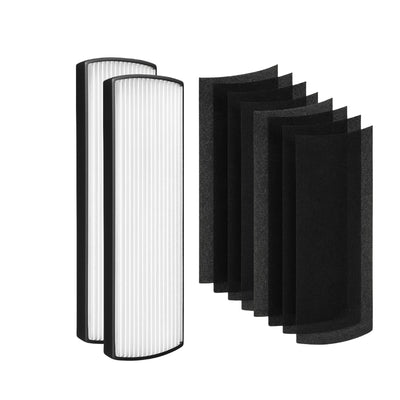 Nispira 2-In-1 True HEPA Filter & Pre-Filter For Purezone Elite 4-in-1 Tower Air Purifier PEAIRTWR PETWRFIL
