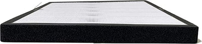 Nispira 3-In-1 True HEPA Filter For Colzer Air Purfier BKJ-33 Removes Smoke and Pet Odors